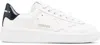 Golden Goose Leather Sneakers With Back Contrasting Patch In White