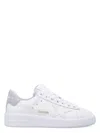 Golden Goose Women's Purestar Woman's Sneakers In White Silver