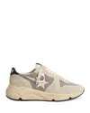 Golden Goose Women's Running Sole Lace Up Sneakers In Ice/silver