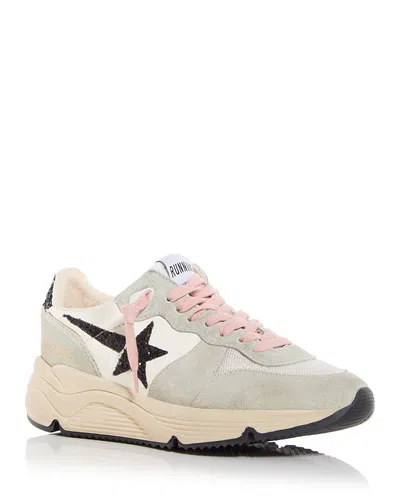 Golden Goose Running Sole Sneakers In White