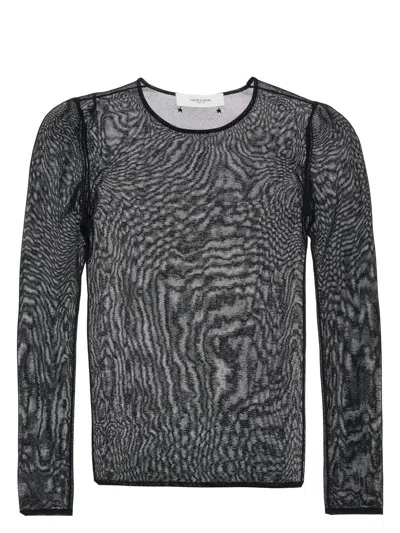 GOLDEN GOOSE WOMEN'S SEMI-TRANSPARENT SWEATER