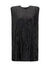Golden Goose Women Sequined Mini Dress In Black