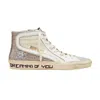 Golden Goose Gwf00116f00414860404 Slide Net Sneaker In White