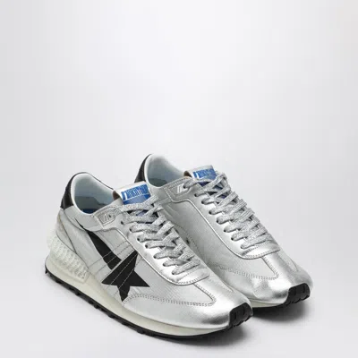 Golden Goose Women's Sneaker Marathon In Nylon Ripstop Silver In Metallic