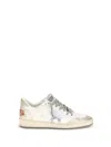 Golden Goose Ball Star Sneakers In White