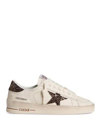 Golden Goose Women's Stardan Leather Sneakers In Neutral