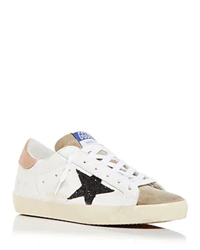 Golden Goose Women's Super-star Classic Sneakers In White Taupe