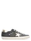 Golden Goose Women's Super-star Classic With List Leathe Sneaker In Black,gold