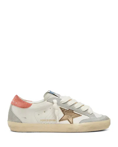 Golden Goose Women's Super Star Leather Sneakers In White