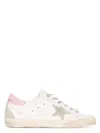 Golden Goose Leather Super-star Sneakers In White