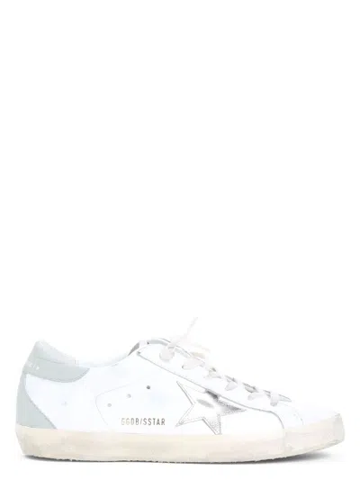 GOLDEN GOOSE WOMEN'S SUPER STAR LEATHER UPPER HEEL AND S SNEAKER