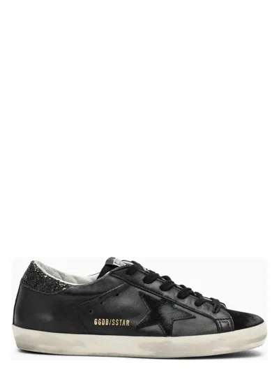 GOLDEN GOOSE WOMEN'S SUPER-STAR LOW TRAINER WITH RHINESTONES SNEAKER