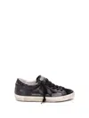 Golden Goose Deluxe Brand Women Super-star Classic With List Low-top Sneakers With Suede Inserts And