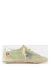 Golden Goose Laced Sneakers In Green
