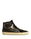 Golden Goose Super-star Sneakers In Black