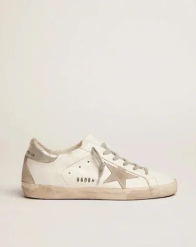 Pre-owned Golden Goose Women's Superstar Size 39 White/ice/silver New.