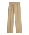 Golden Goose Deluxe Brand Straight-leg Pleated Trousers In Brown