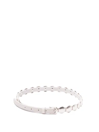 GOLDEN GOOSE GOLDEN GOOSE WOMEN `TRINIDAD` THIN BELT WITH STUDS