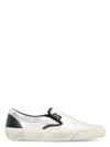 Golden Goose Vce Metallic Leather Slip-on Sneakers