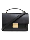 Golden Goose Venezia Bag Palmellato Leather Body Gold Metal Details Bags In Black