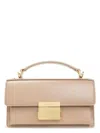 Golden Goose Mini Venice Leather Palmellata Handbag In Neutral