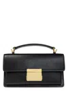 Golden Goose 'venezia' Black Hangbag With Adjustable And Removable Shoulder Strap And Clasp Closure In Black