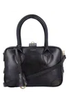 Golden Goose Women's Vintage Effect Leather Life Bag In Black