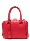 Golden Goose Vita Leather Handbag In Black