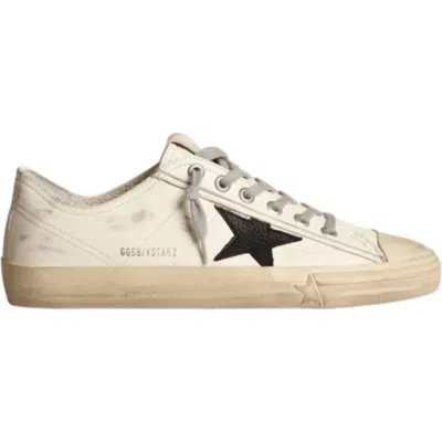 Golden Goose Women's Vstar2 Leather Sneaker In White In Neutral