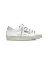 Golden Goose Women White Hi Star Sneakers