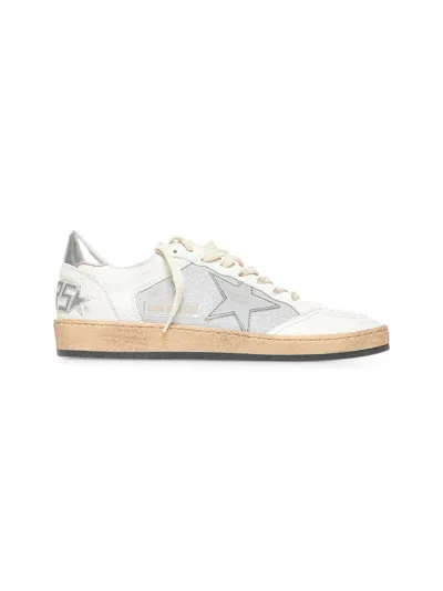 Golden Goose Women White Nappa Leather Ball Star Sneakers