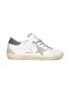 Golden Goose Women White Low Top Sneakers With Star Patch In Vintage Leather Woman In White