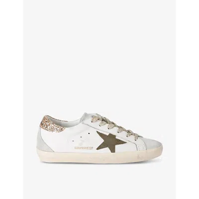 Golden Goose Exclusive Super-star Sneakers In White/comb