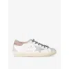 Golden Goose Women Super-star Leather Sneakers In Multi