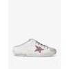 Golden Goose Super-star Sabot Mule Sneaker In White/oth