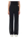Golden Goose Dorotea Track Pants With Star Bands In Black