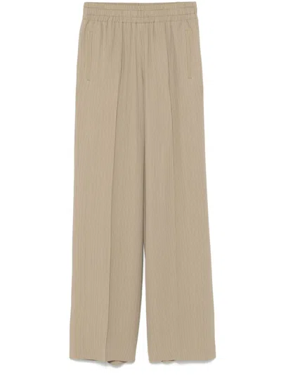 Golden Goose Women Wide-leg Trousers In Beige