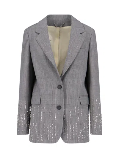 Golden Goose Women's Wool-blend Jacket With Soft Lining In Gray