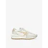 Golden Goose Running Marathon Nylon And Leather Upper Printed Star Leather Spur And Heel