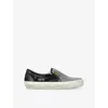 Golden Goose Black Slip On Sneakers