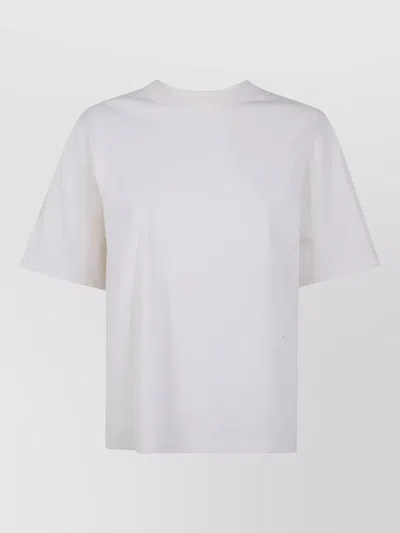 Golden Goose Womens Boxy T Shirt Cotton Jersey Logo In Multi