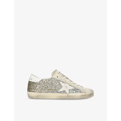 Golden Goose Womens  Super Star 55636 Leather Low-top Trainers In Brown/oth