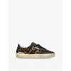 Golden Goose Soul Star Sneakers In Dk.brn Com