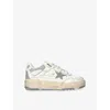 Golden Goose Rubber Sole Star Detail Contrast Panels In White