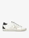 Golden Goose Womens  Superstar 11538 Brand-patch Leather Low-top Trainers In White