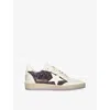Golden Goose Ball Star Sneaker In Animal Print