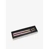 Golden Goose Womens Pink Comb Branded Woven Laces In Pink Comb