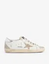 Golden Goose Superstar 10417 Star-applique Low-top Leather Trainers In White/oth