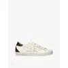 Golden Goose 20mm Super-star Leather Sneakers In White