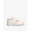 Golden Goose Low-top Sneakers With Cow Leather In White/comb